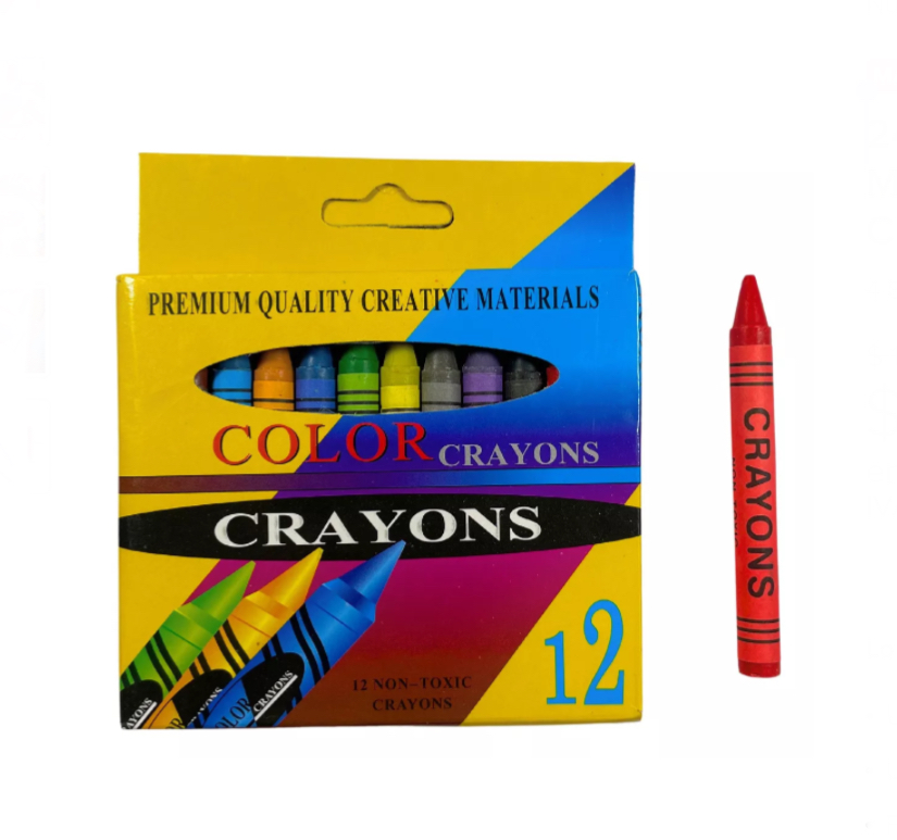 Paquete de 12 Crayolas 