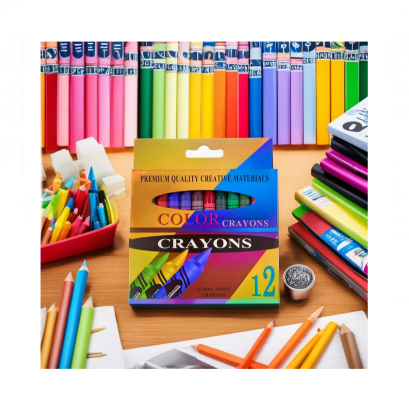 Paquete de 12 Crayolas 