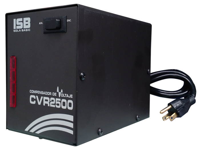 Regulador y compensador de voltaje Sola Basic Isb CVR-2500 EE 1500w para refrigeradores y lavadoras
