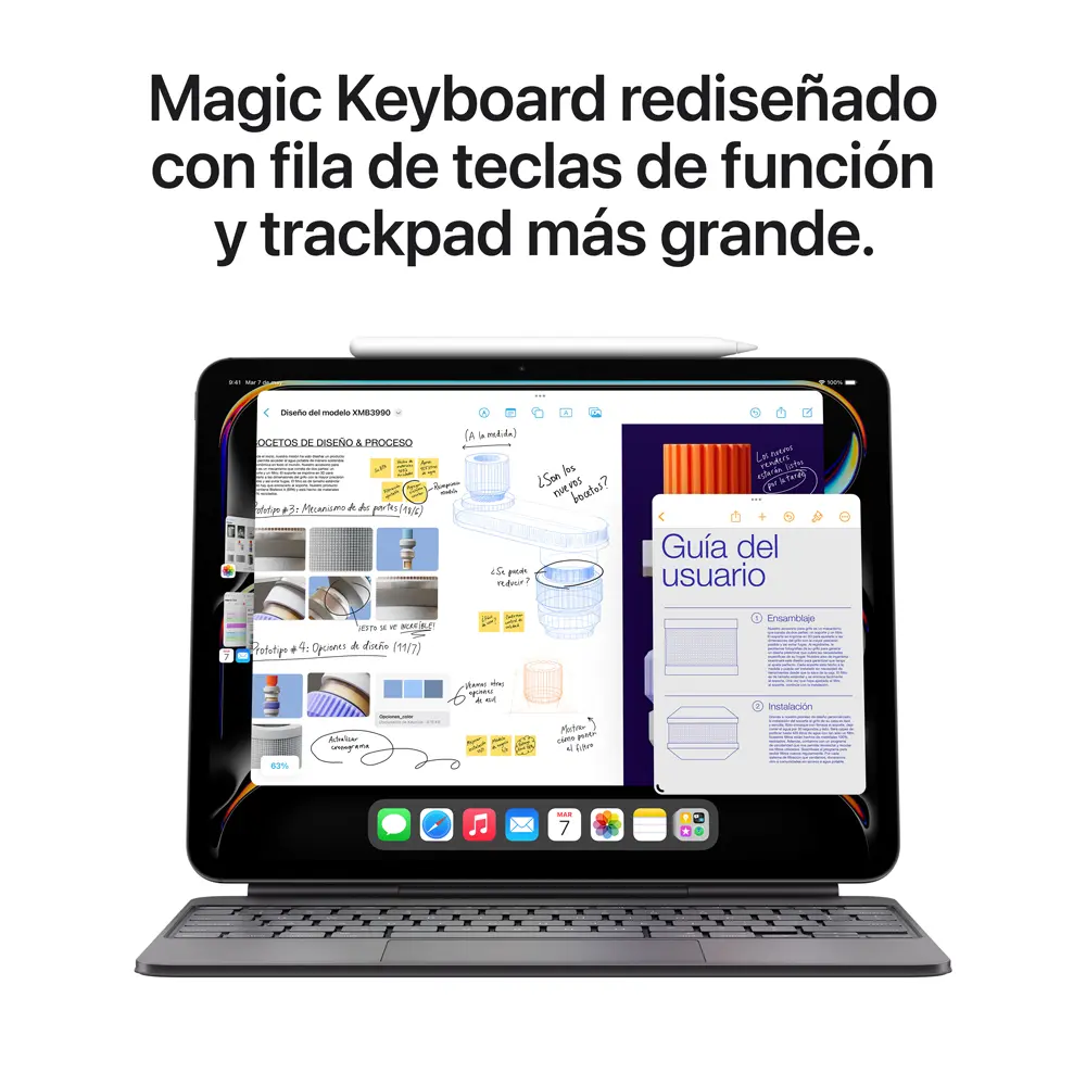 iPad Pro 13 Chip M4 256 GB Gris Espacial 