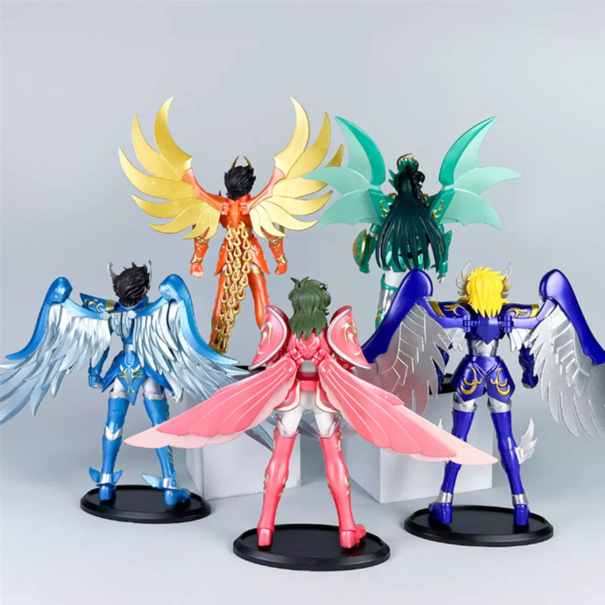 Figura Caballero Del Zodiaco Saint Seiya Armadura Divina Muñeco Shun Coleccionable