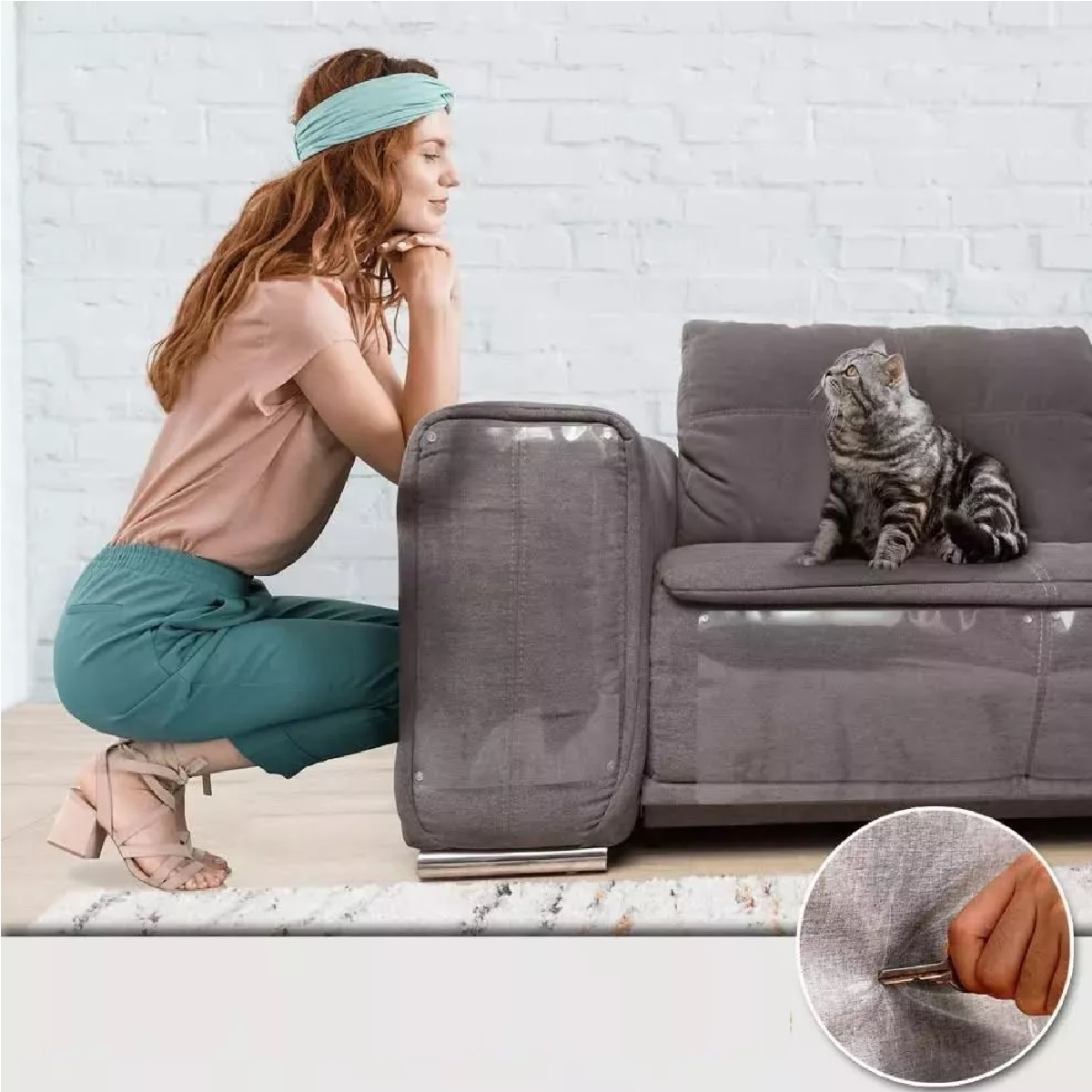 Protector Antirrasguños De Gato Para Muebles, 10 Piezas