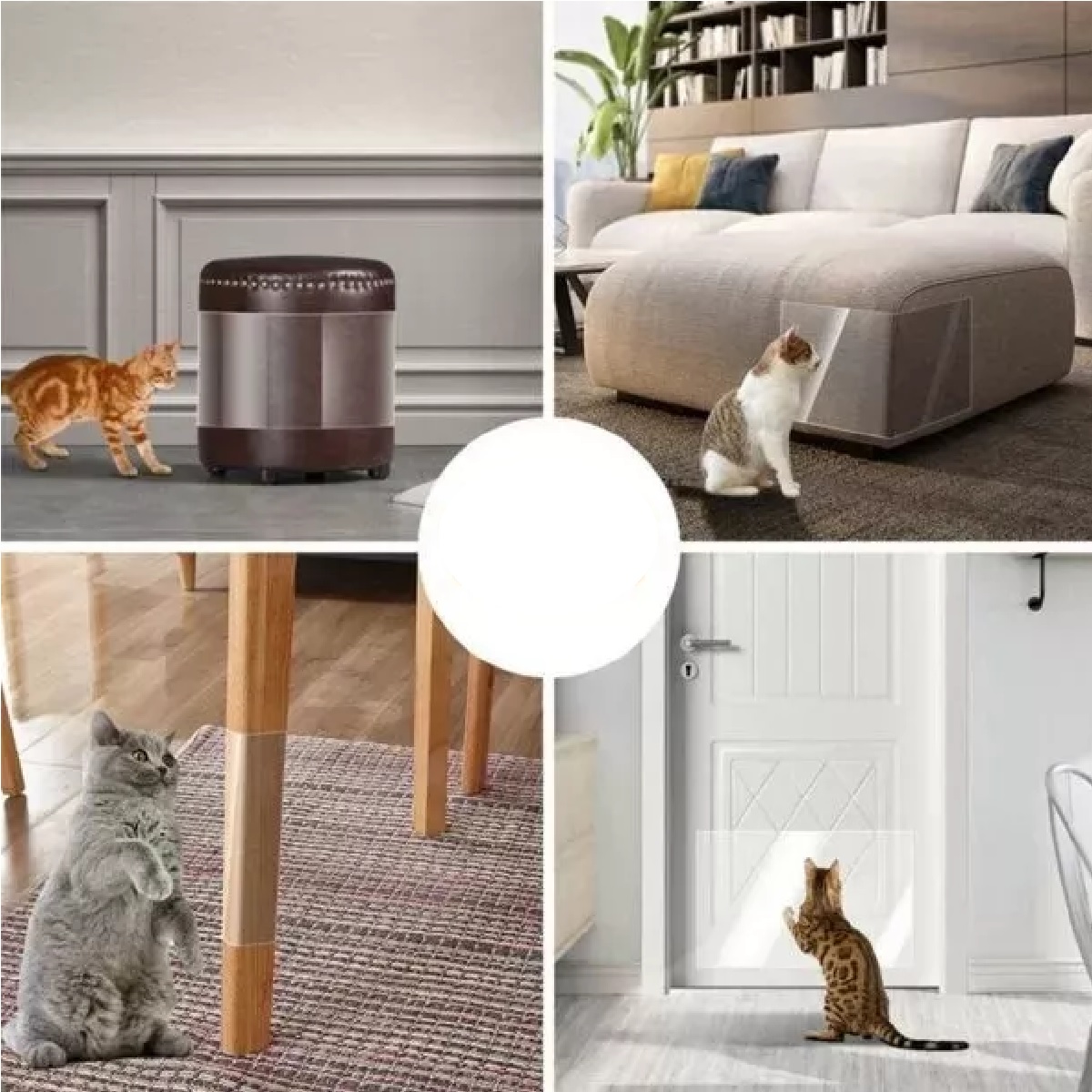 Protector Antirrasguños De Gato Para Muebles, 10 Piezas