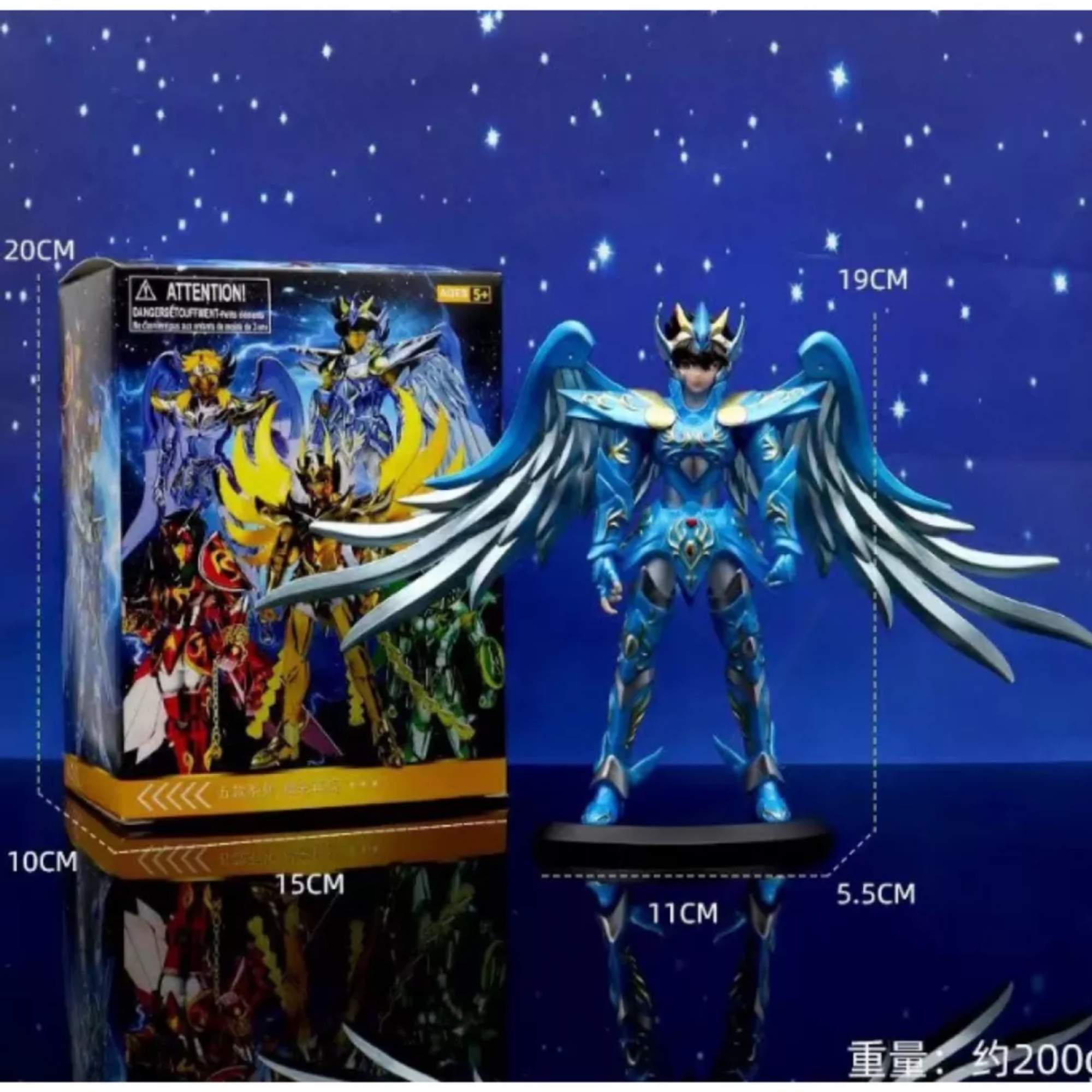 Figuras Caballeros Del Zodiaco Saint Seiya Armadura Divina Juguete ...