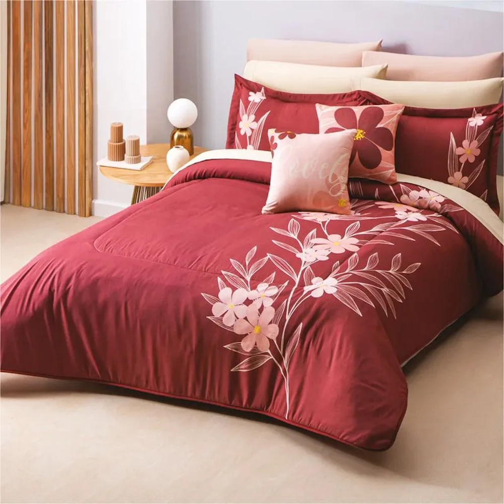 Edredon Lavable Nataly Microfibra Matrimonial Concord