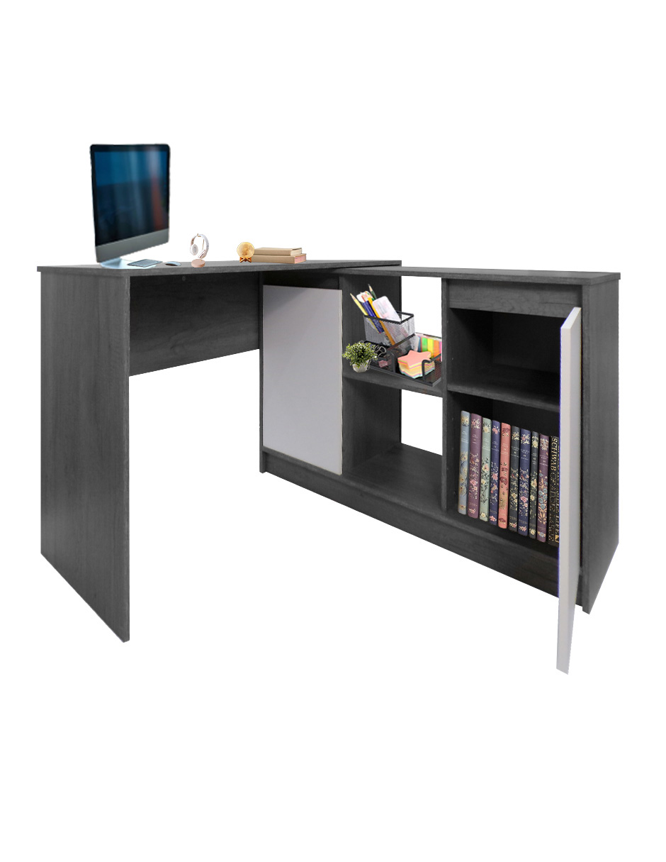 Escritorio En L Para Computadora Minimalista SIENA