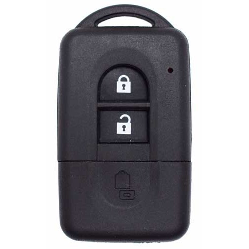 CARCASA NISSAN Micra 2 botones para control de alarma con inserto