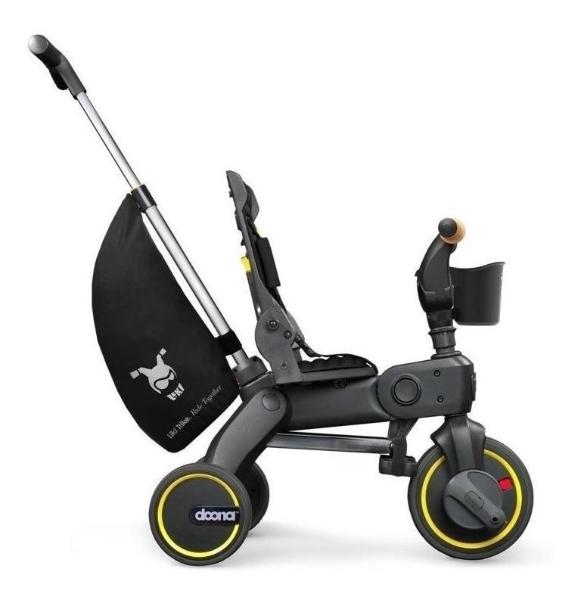 Triciclo Bicicleta Doona Liki Trike 4 En 1 Midnight Bolsa Negro