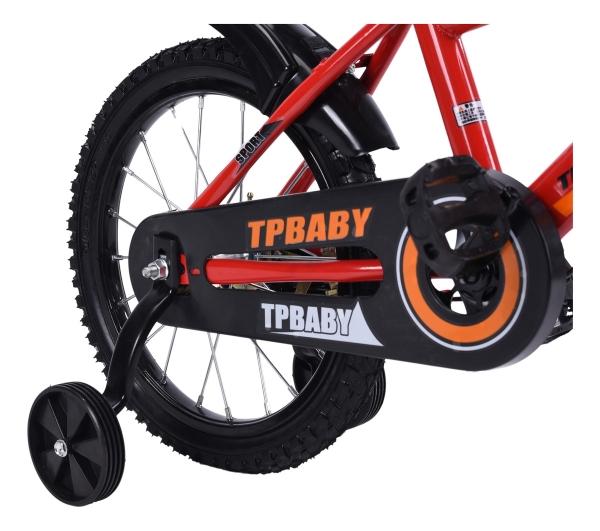 Bicicleta Entrenadora Para Niños Aeiou R16 Yn-002 De Canasta Rojo