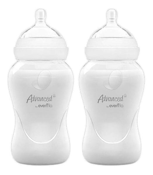 Set 2 Biberones Evenflo Advanced Bold 9oz/270ml 3m+