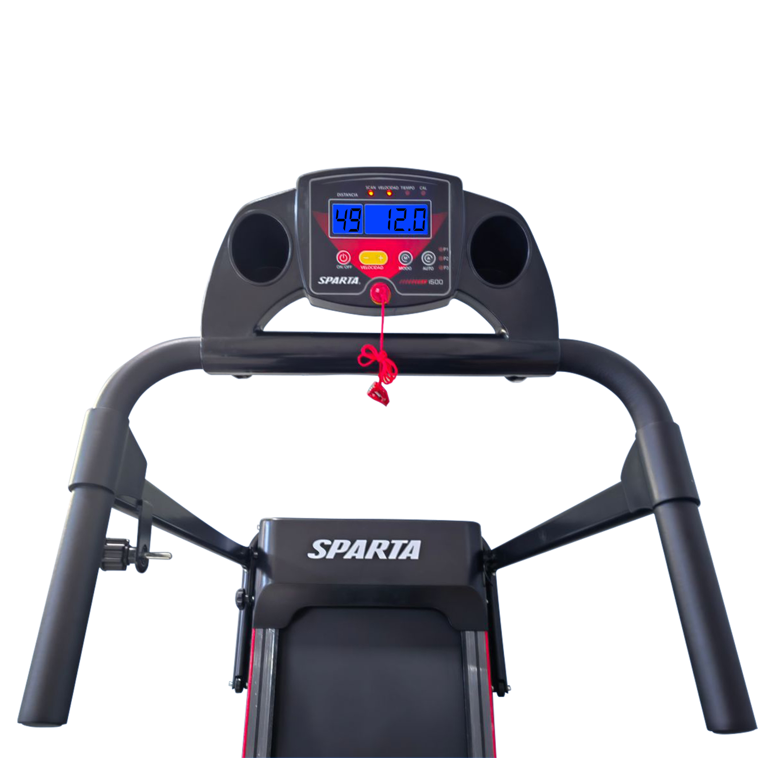 Caminadora Eléctrica Plegable, 1.5HP, Vel. 12km/h, 12 Programas, Area de Trote 105x40cm SPARTA APUSPA0004