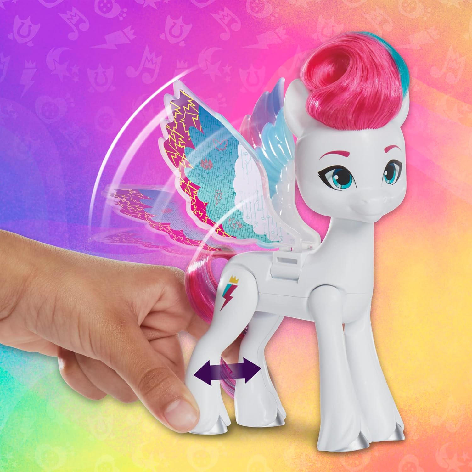 My Little Pony Zipp Storm Sorpresa En Alas Y 11 Accesorios