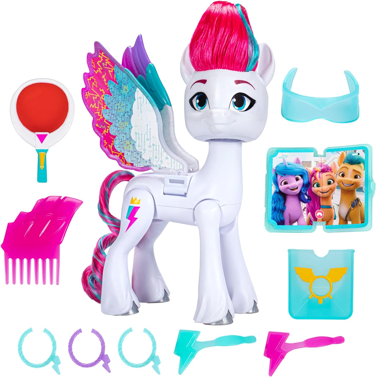 My Little Pony Zipp Storm Sorpresa En Alas Y 11 Accesorios