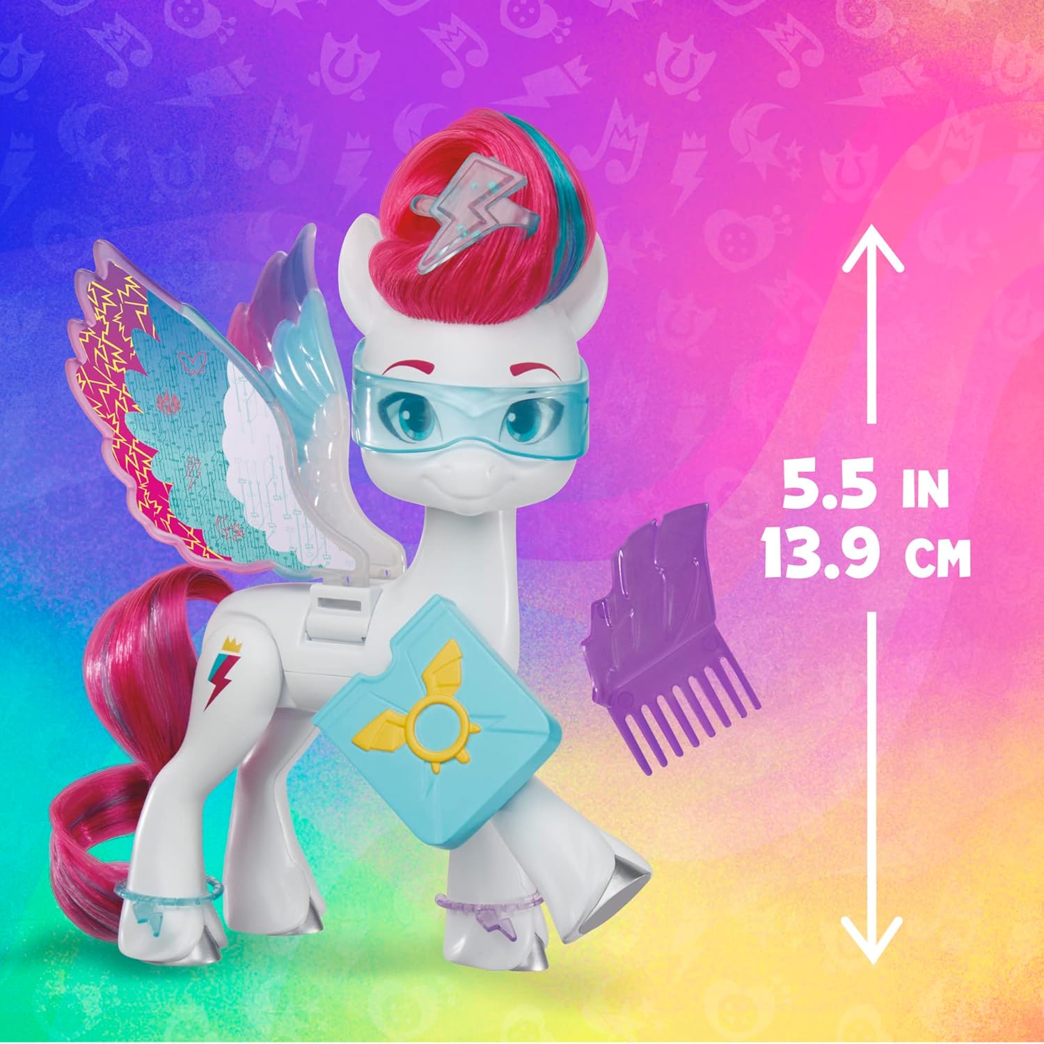 My Little Pony Zipp Storm Sorpresa En Alas Y 11 Accesorios