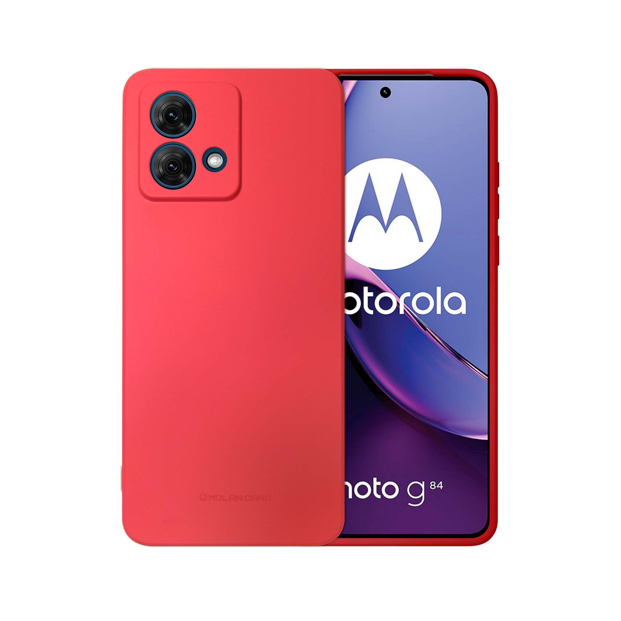 Funda de Silicon Suave Molan Cano para Moto G84