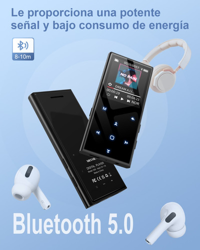 Reproductor Mp3 Bluetooth 5.0