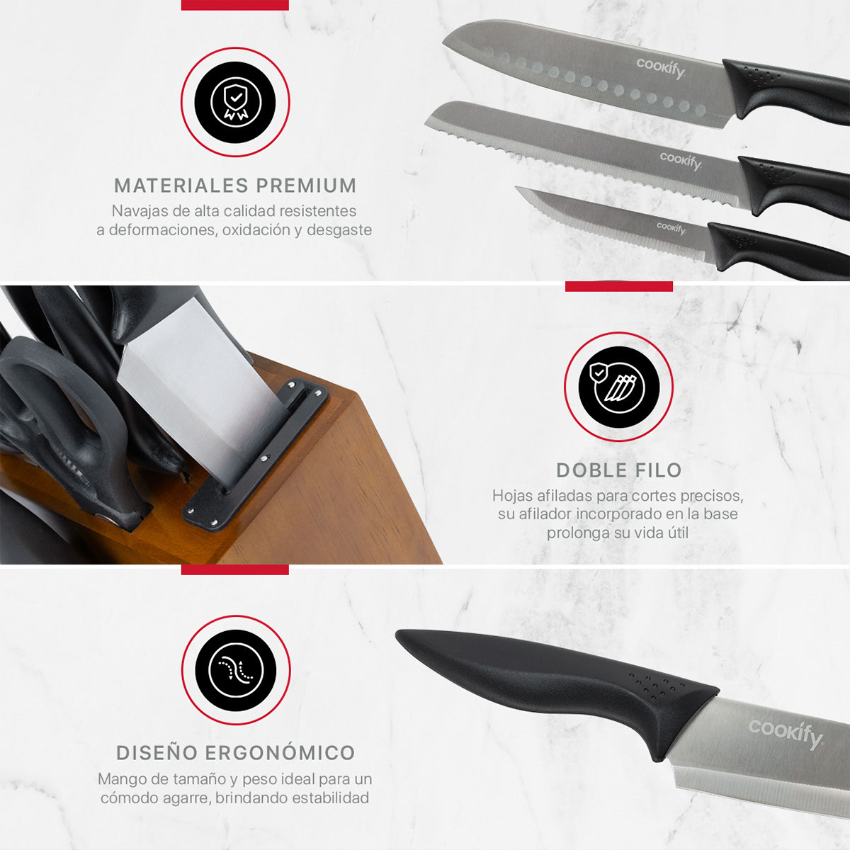 Cuchillo De Cocina 15 Cm | Sodimac - Falabella