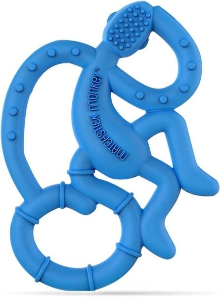 Mordedera Para Bebé De Silicón Ezpz Mini Mono Suave Azul