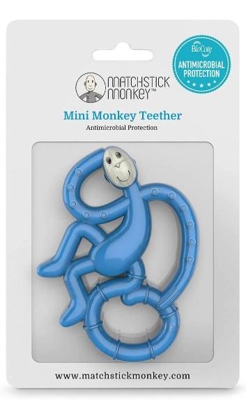 Mordedera Para Bebé De Silicón Ezpz Mini Mono Suave Azul