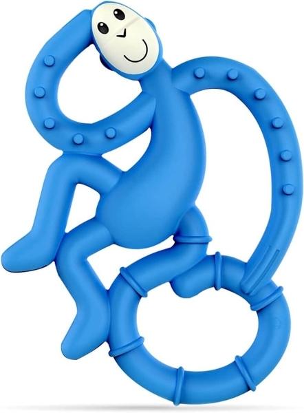 Mordedera Para Bebé De Silicón Ezpz Mini Mono Suave Azul