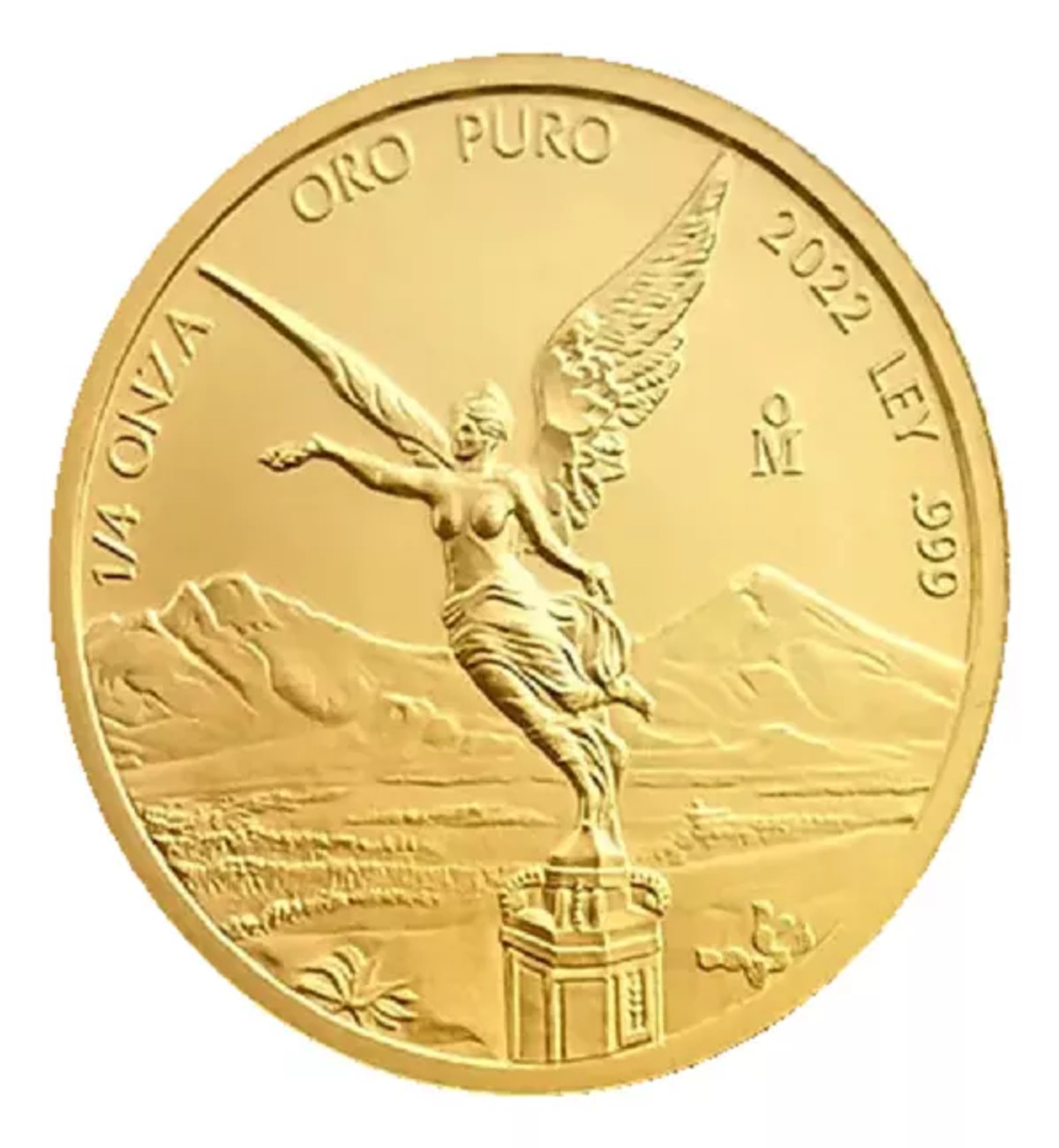 1/4 Onza Oro Puro Libertad 