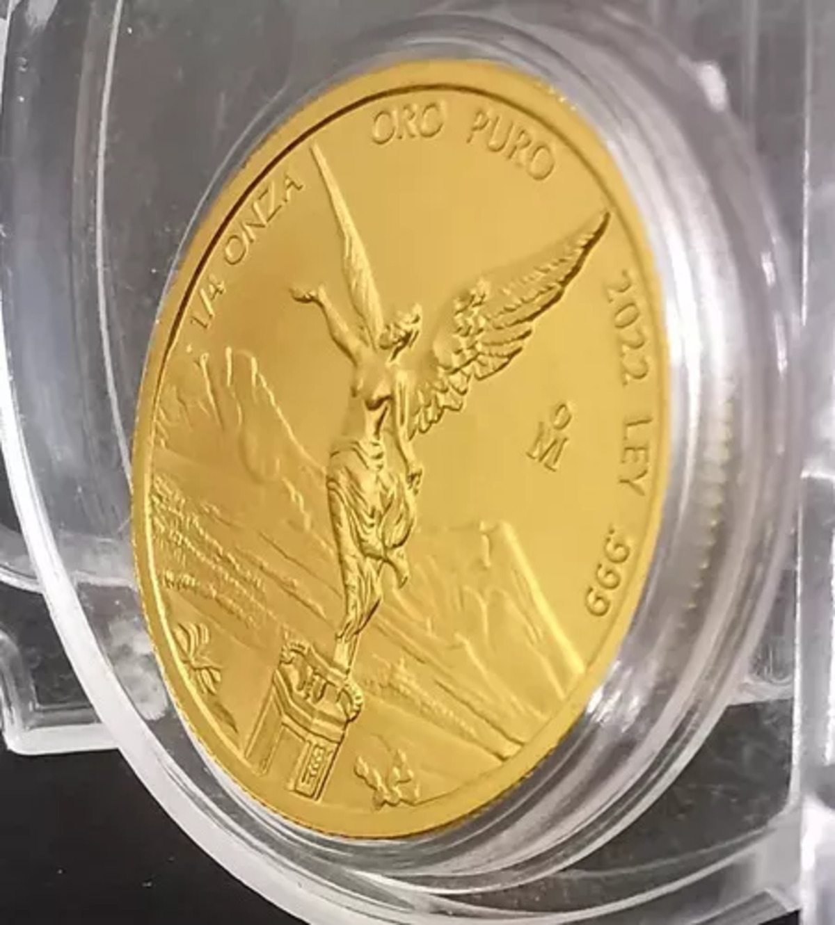 1/4 Onza Oro Puro Libertad 