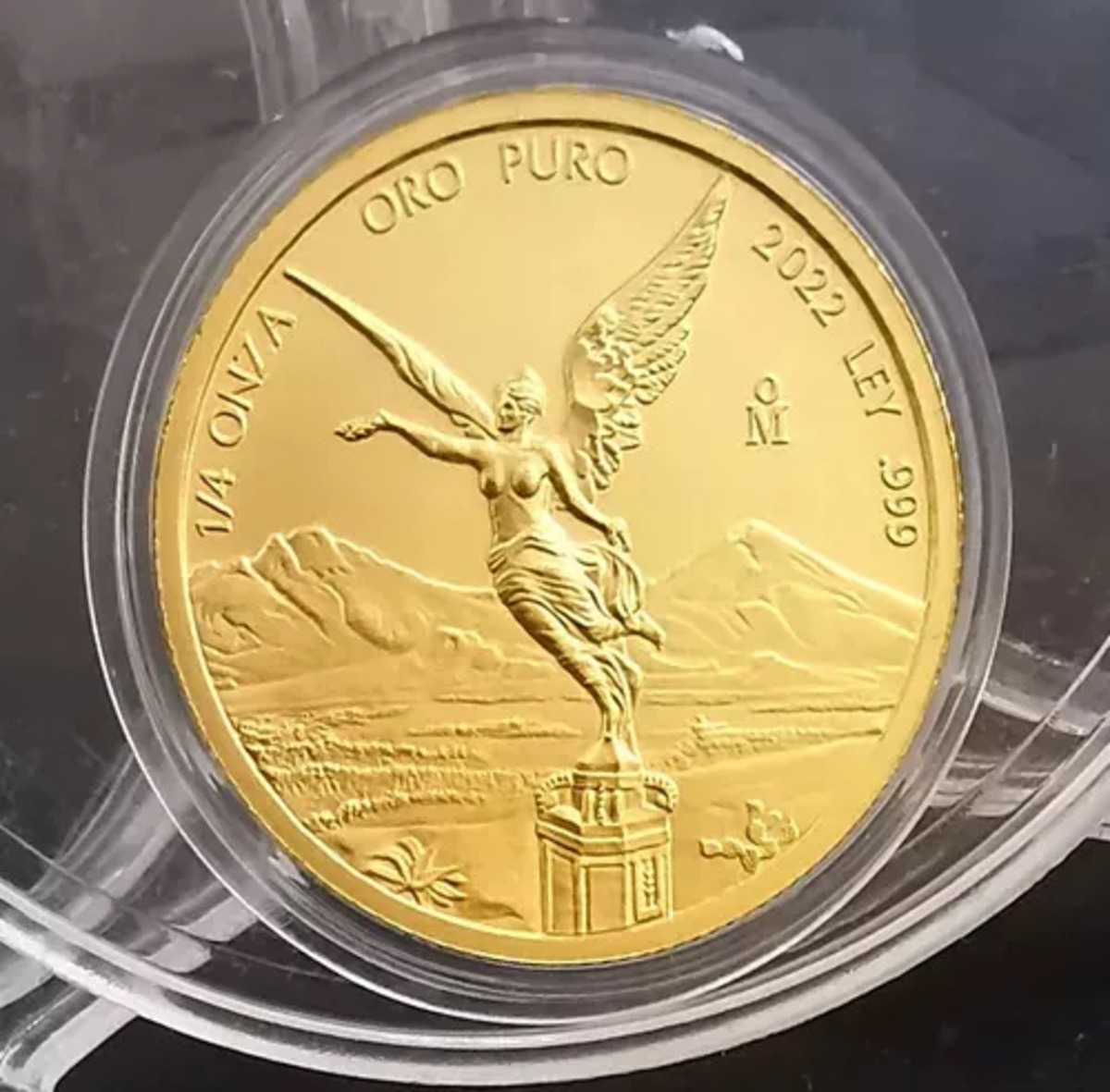 1/4 Onza Oro Puro Libertad 