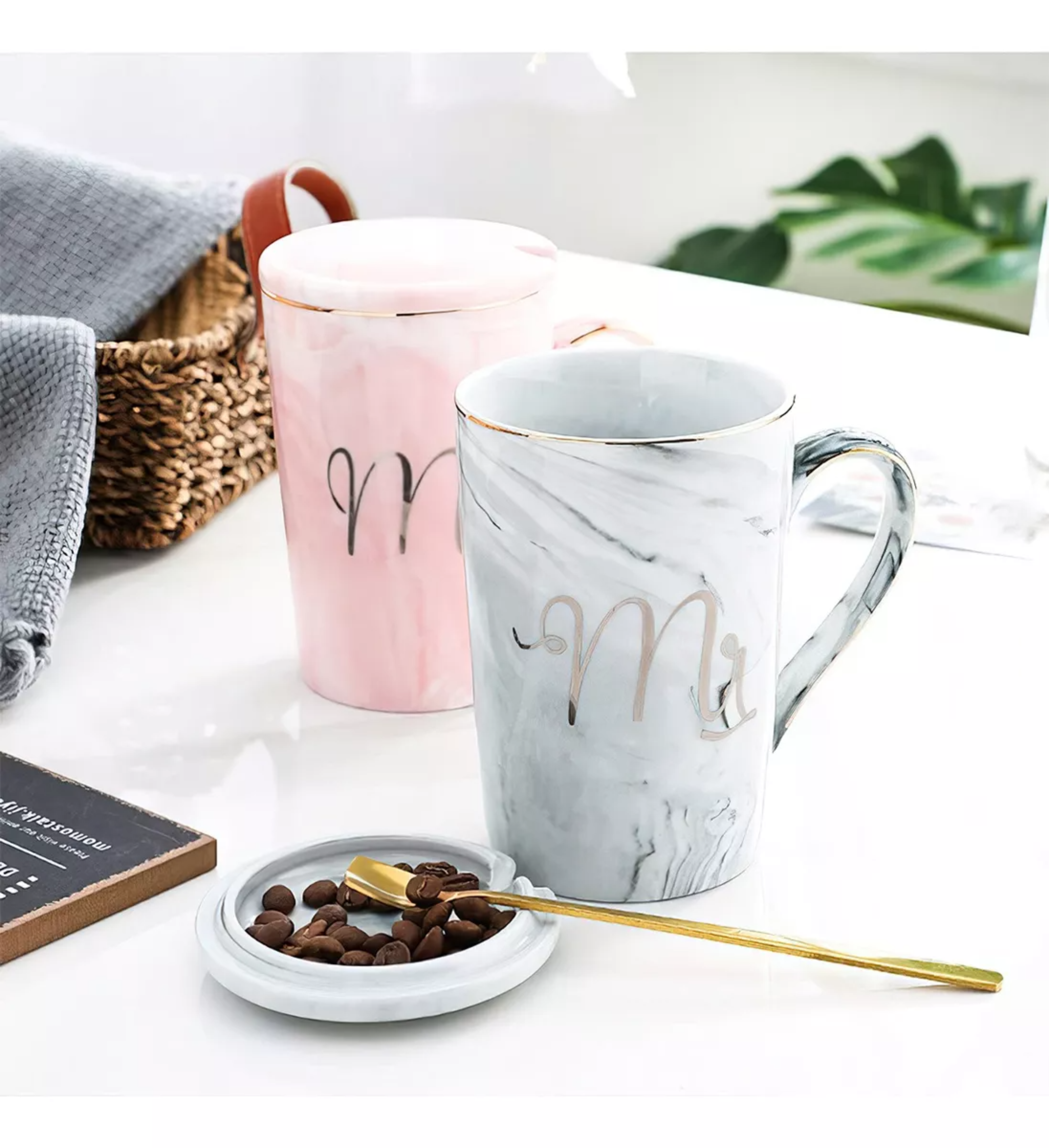 Juego Tazas Para Cafe Regalos De Pareja Mug Caja Para Regalo