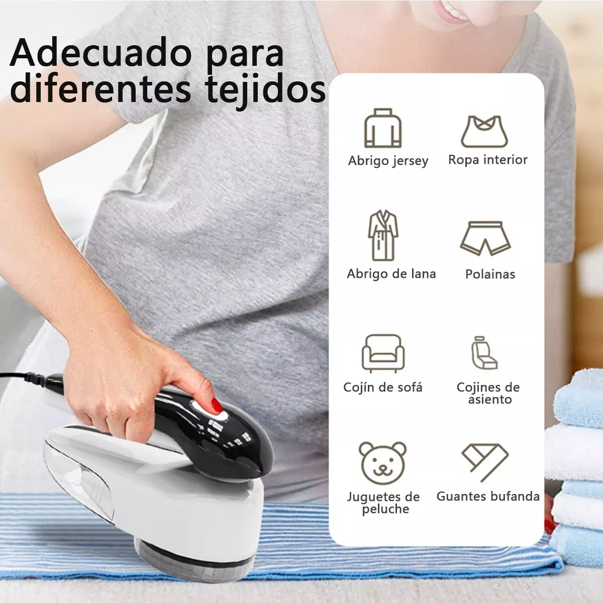 Quita Pelusa Ropa Removedor Eléctrico Portátil