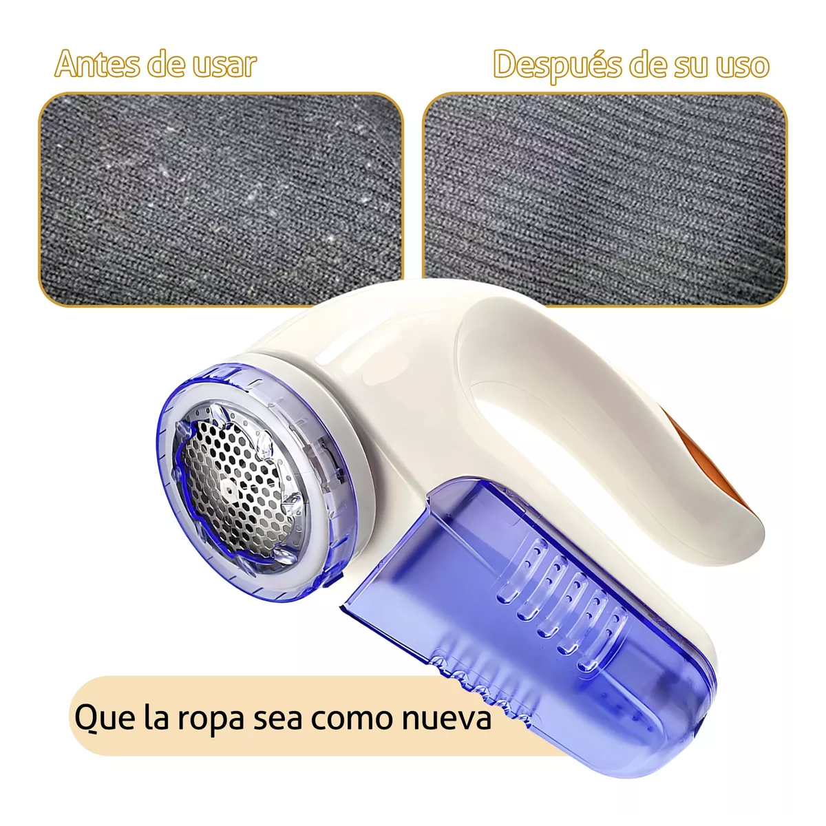 Quita Pelusa Electrica Sin Batería Removedor Quita Ropa