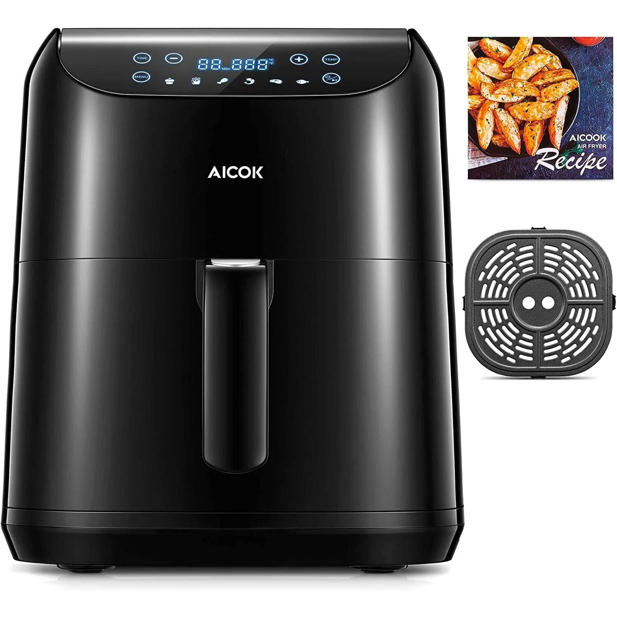 Freidora de Aire Caliente 5.5 Lts Programable KZ-6011 Aicok