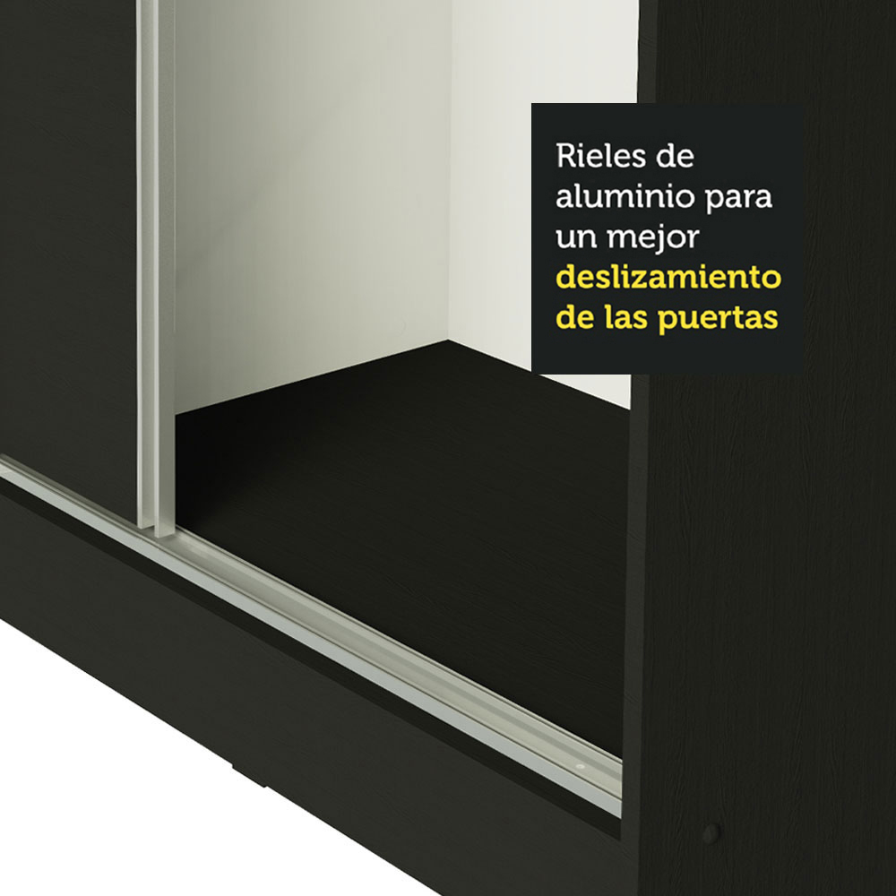 Ropero Closet Madesa 3 Puertas NB 02