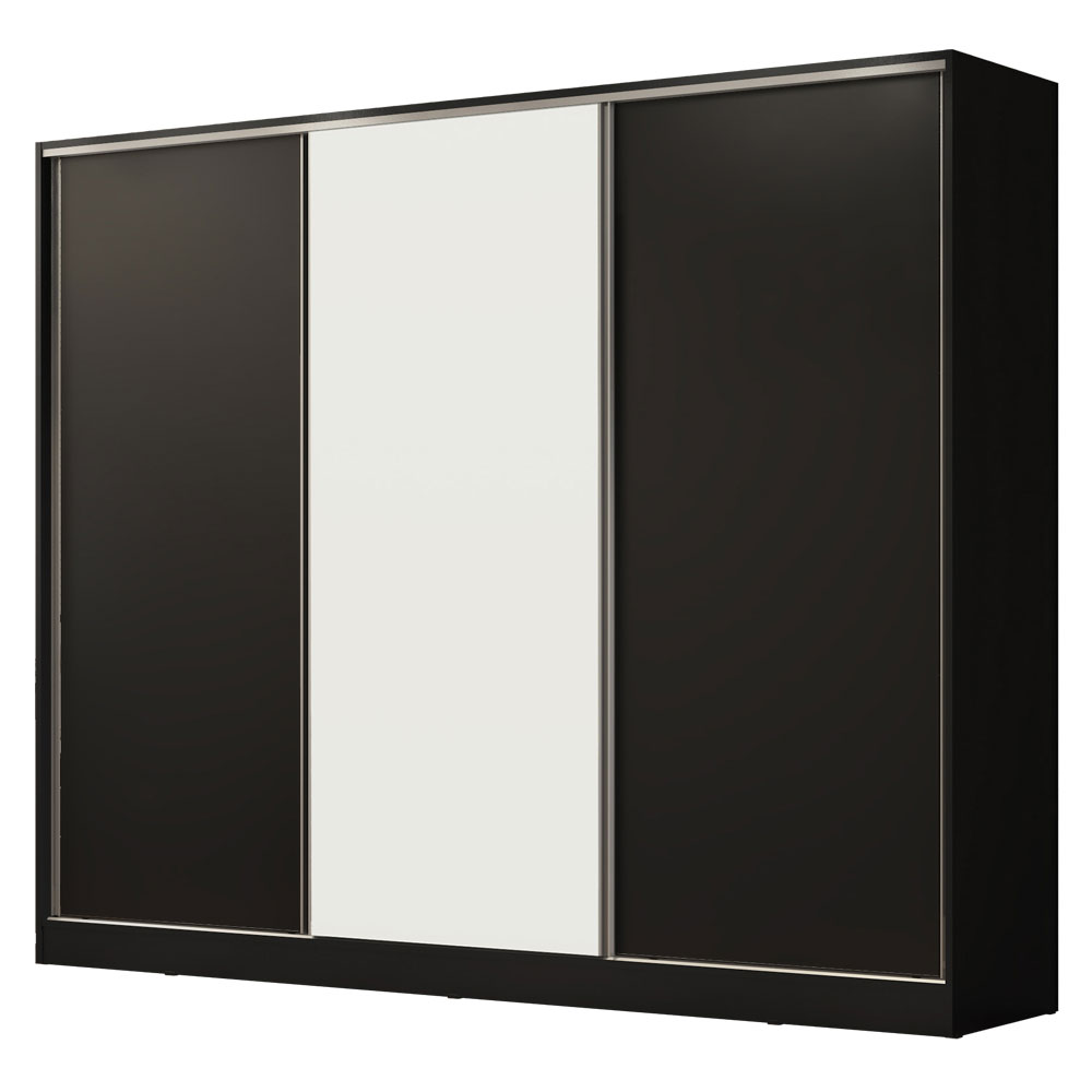Ropero Closet Madesa 3 Puertas NB 02