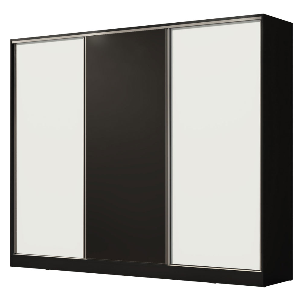 Ropero Closet Madesa 3 Puertas NB 03