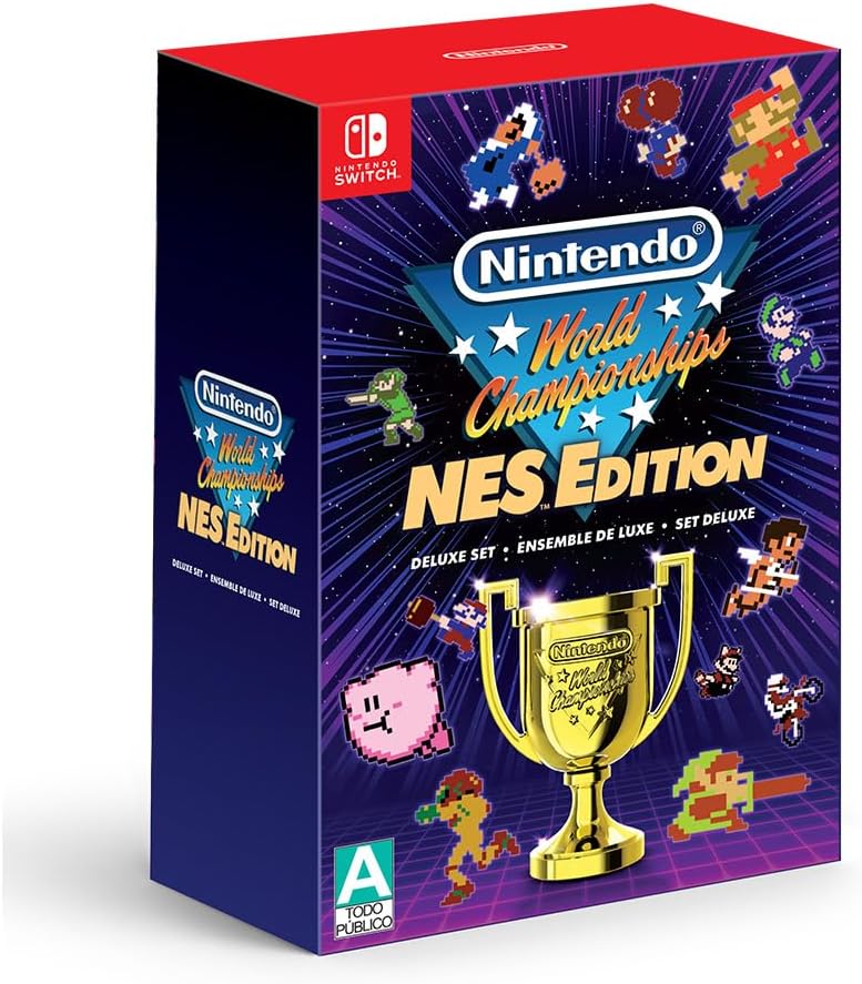 Nintendo World Championships NES Edition Deluxe Set Nintendo Switch - Game Center