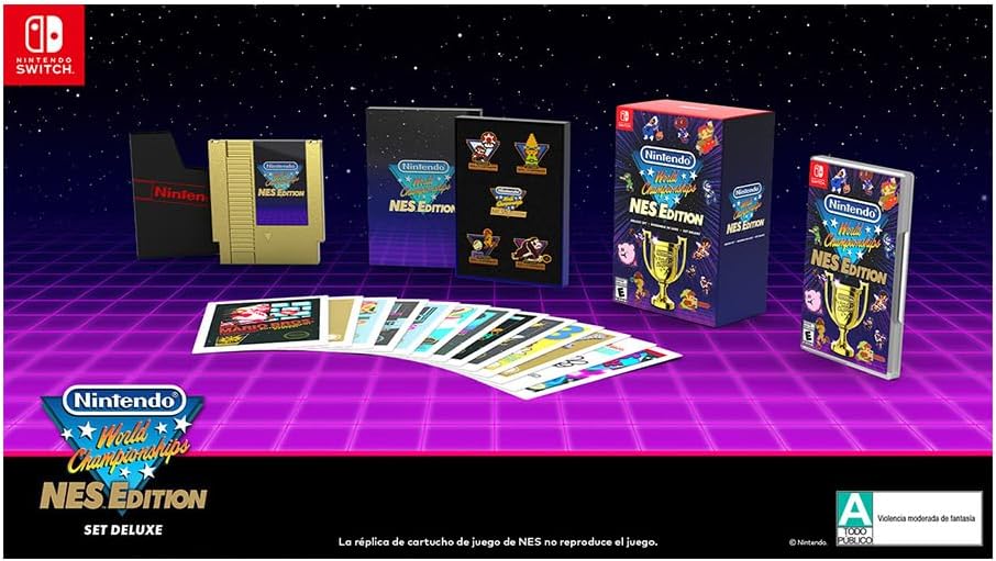 Nintendo World Championships NES Edition Deluxe Set Nintendo Switch - Game Center