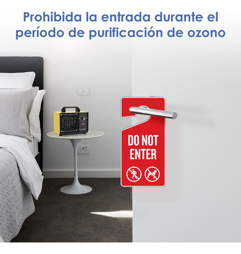 Purificador De Aire Portátil Generador De Ozono 10000mg
