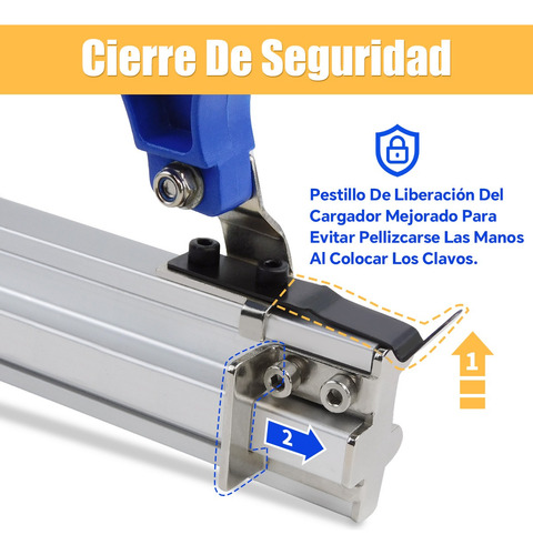 Clavadora Neumática Profesional Pistola De Clavos Calibre 18