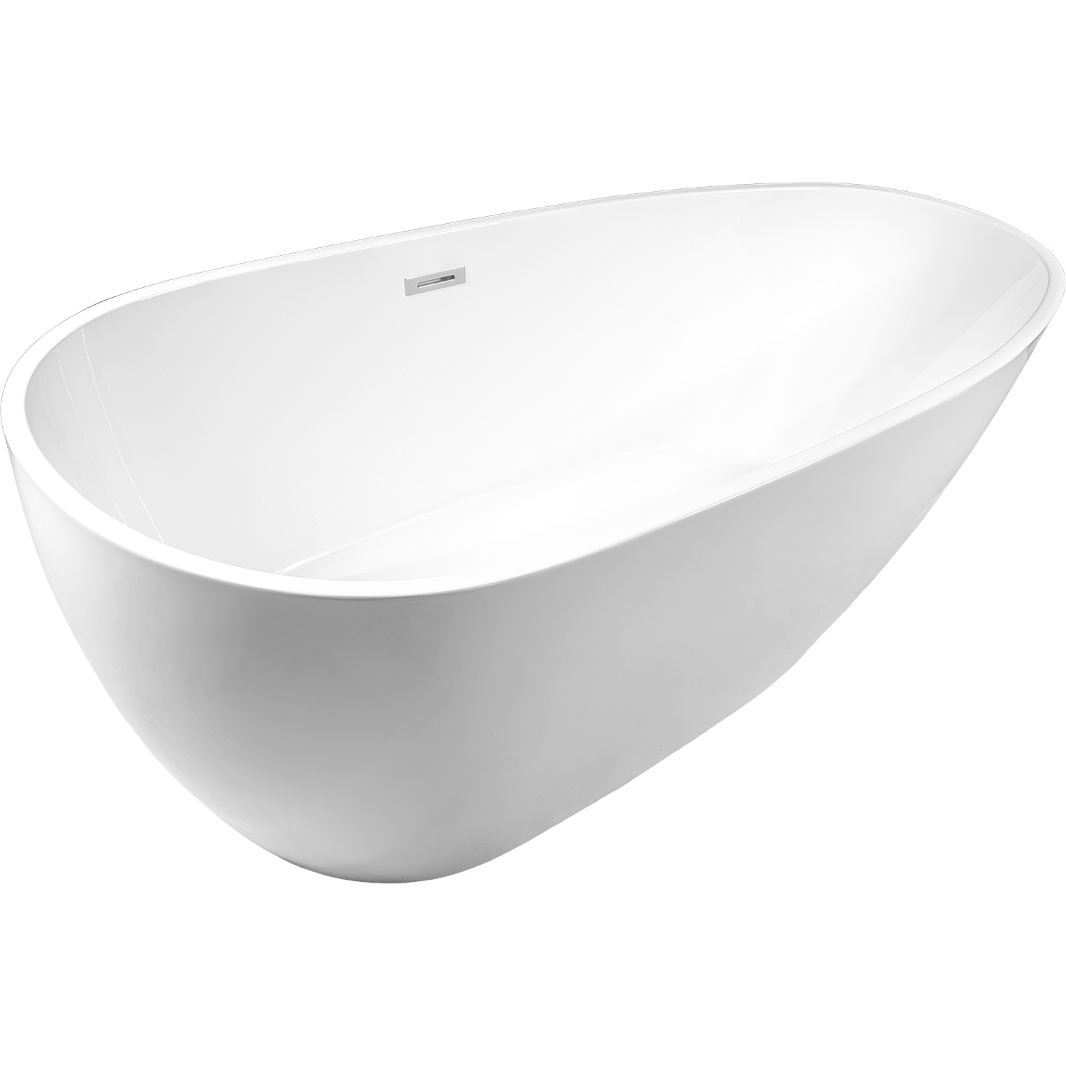 Tina Baño Bañera Fibra Vidrio Lujo Minimalista 283l 169x78