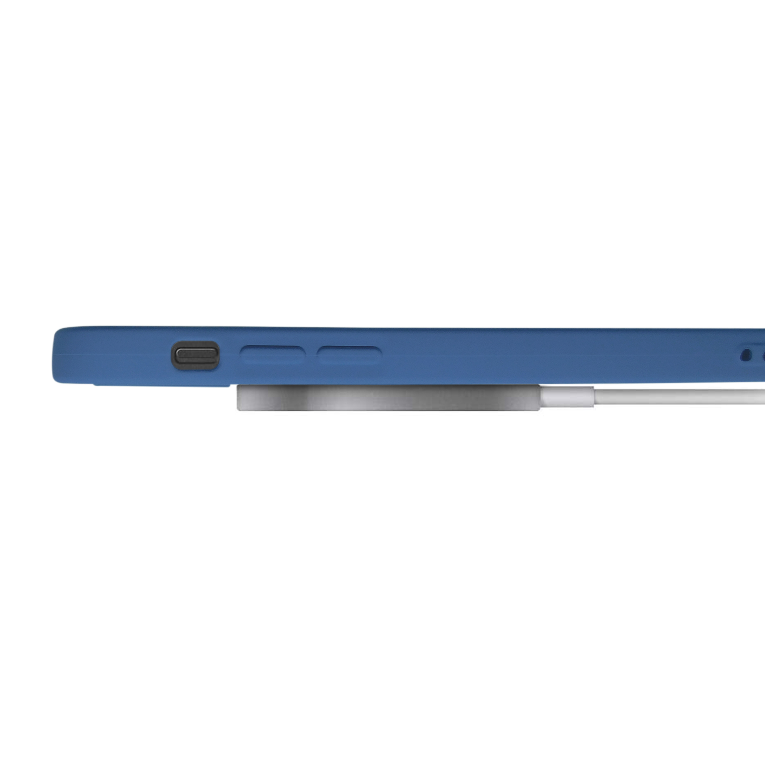 Funda De Silicón Suave Molan Cano Para Samsung A05s Azul Marino
