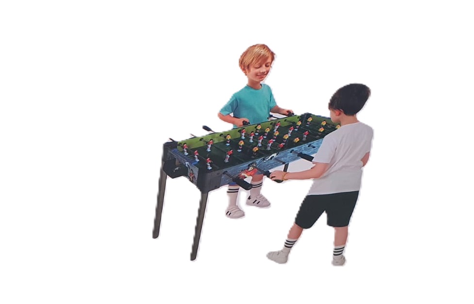 Futbolito para niños 2 en 1 mesa de juego