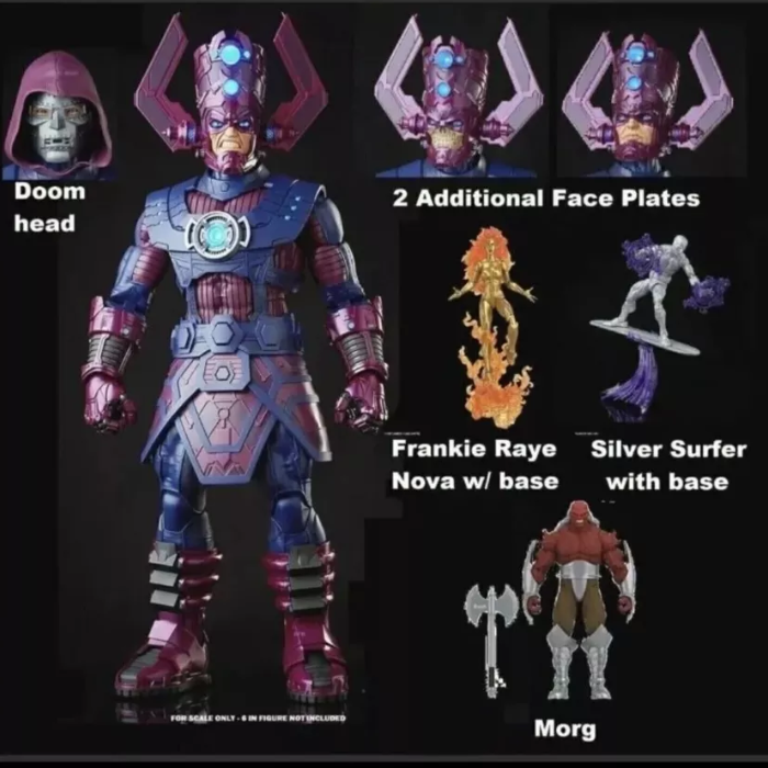 Marvel Legends HasLab GALACTUS c/ 3 Figuras + Extras