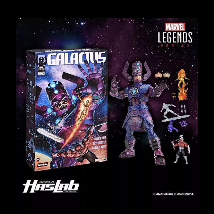 Marvel Legends HasLab GALACTUS c/ 3 Figuras + Extras