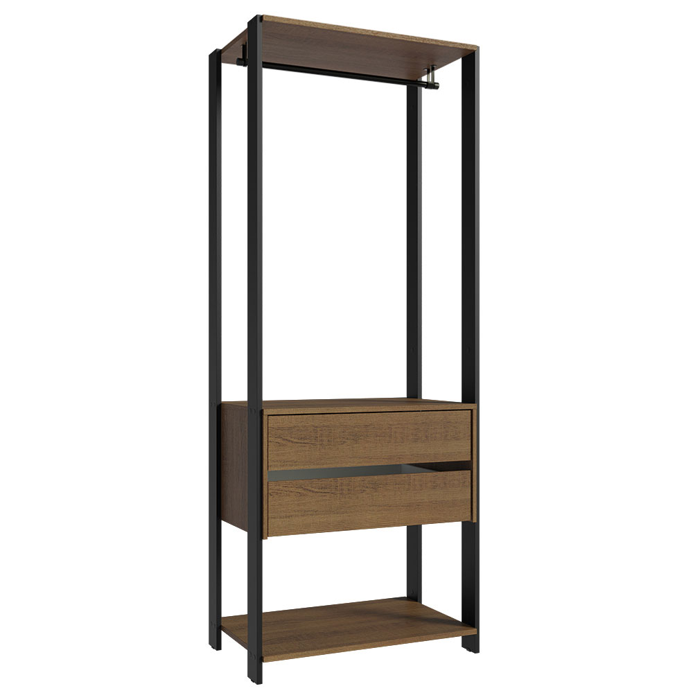 Ropero Closet Guardarropas Madesa Valencia 70cm MN 