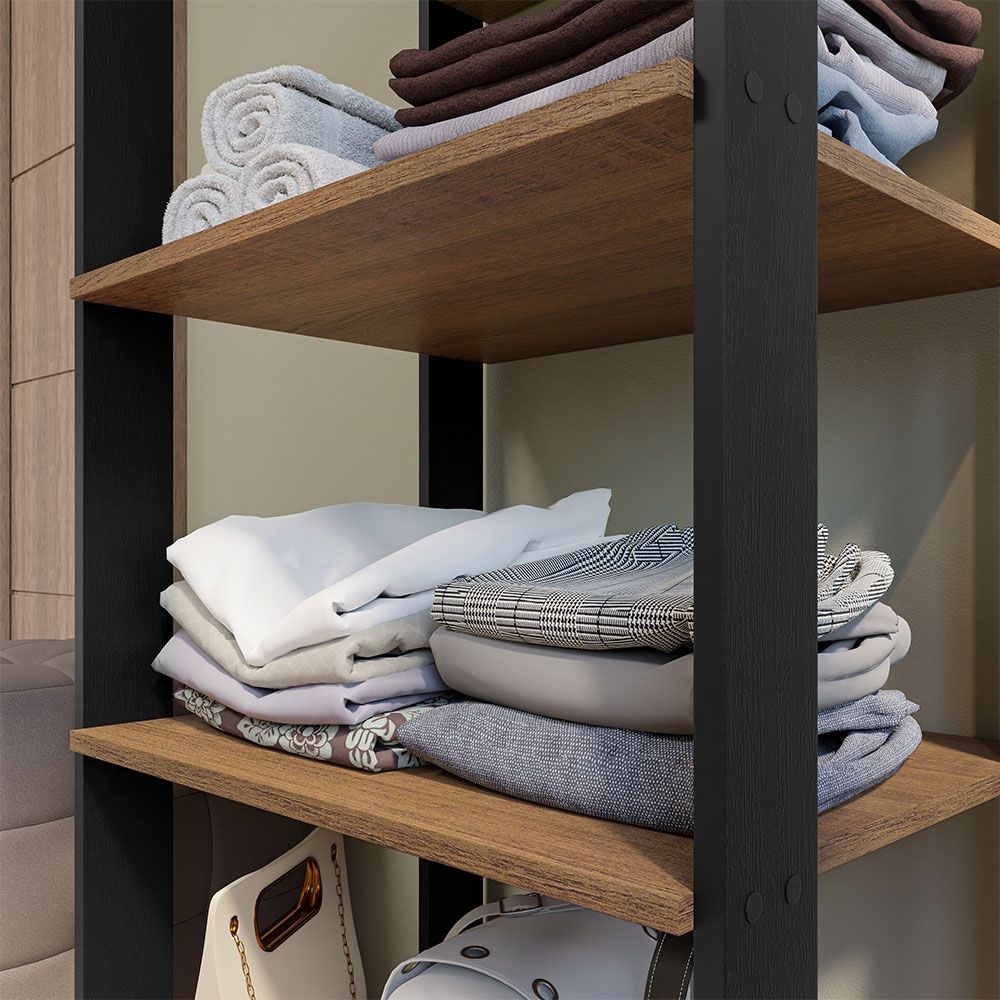 Ropero Closet Guardarropas Madesa Valencia 59cm MN