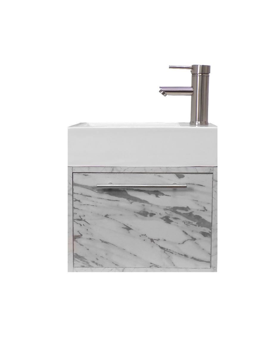 Gabinete De Baño Para Lavabo Minimalista Flotante LEANOR