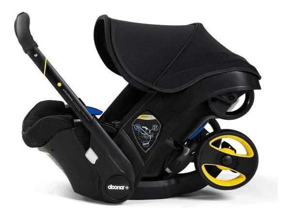 Doona Midnight Autoasiento A Carriola Base Latch Bolso Negro