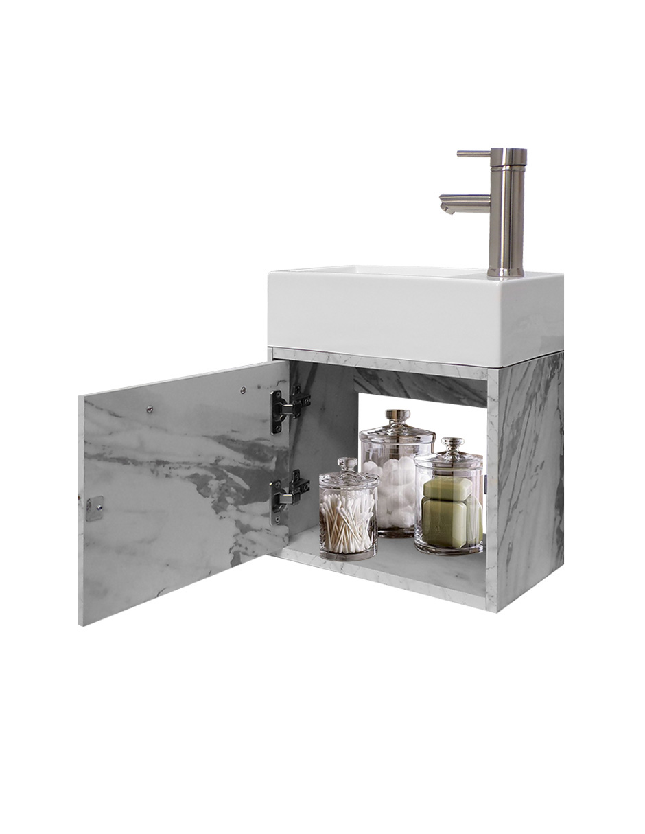 Gabinete De Baño Para Lavabo Minimalista Flotante LEANOR