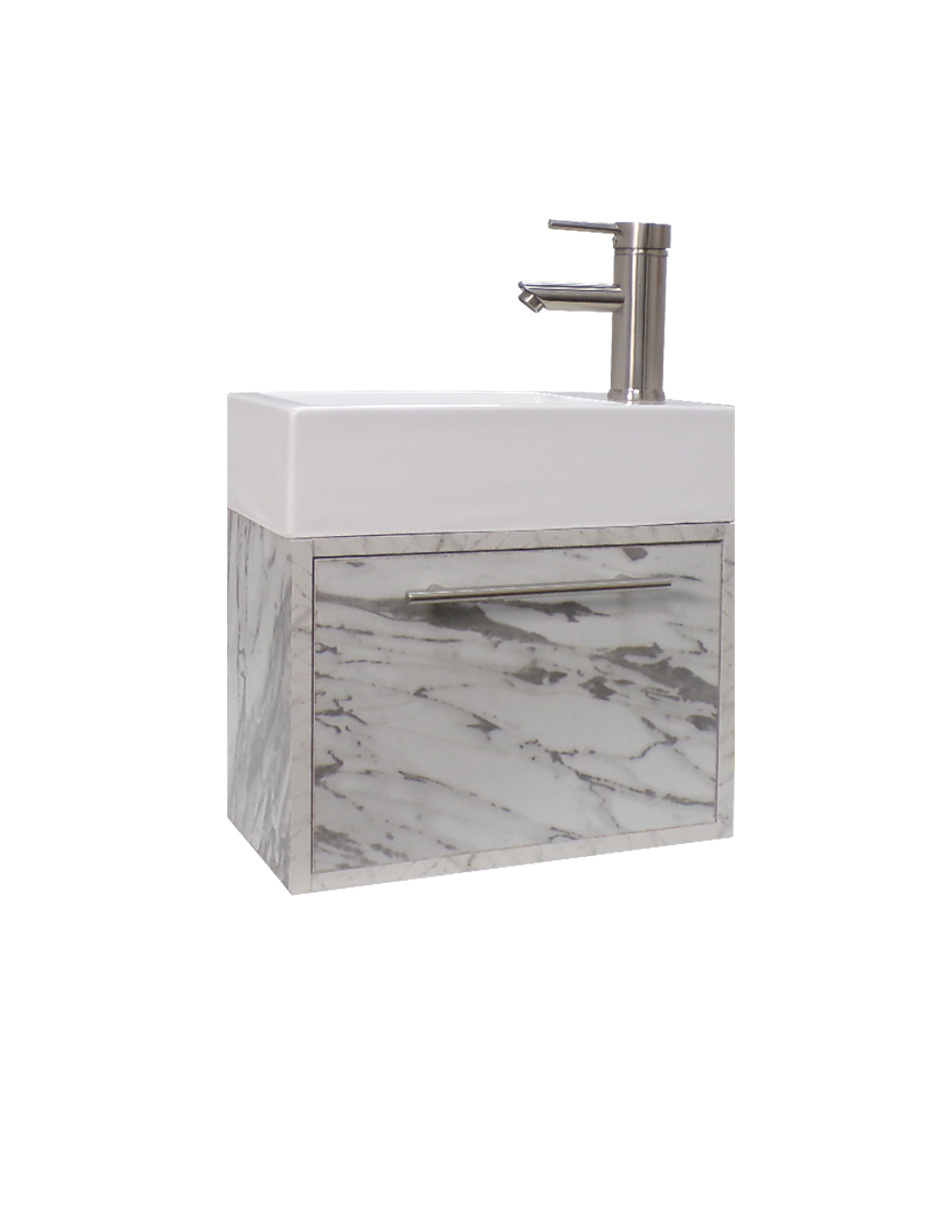 Gabinete De Baño Para Lavabo Minimalista Flotante LEANOR