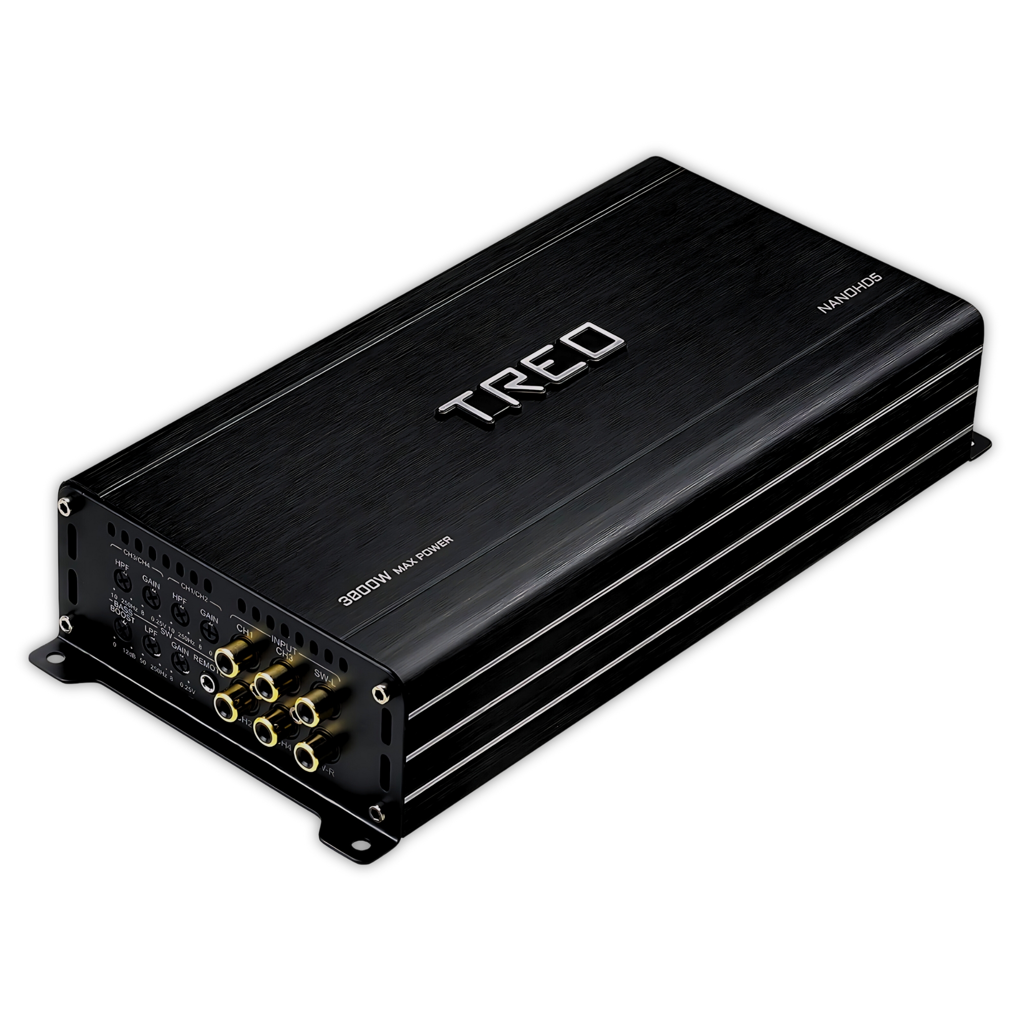 Mini Amplificador 5 Canales Treo NANOHD5 3000 Watts Clase D